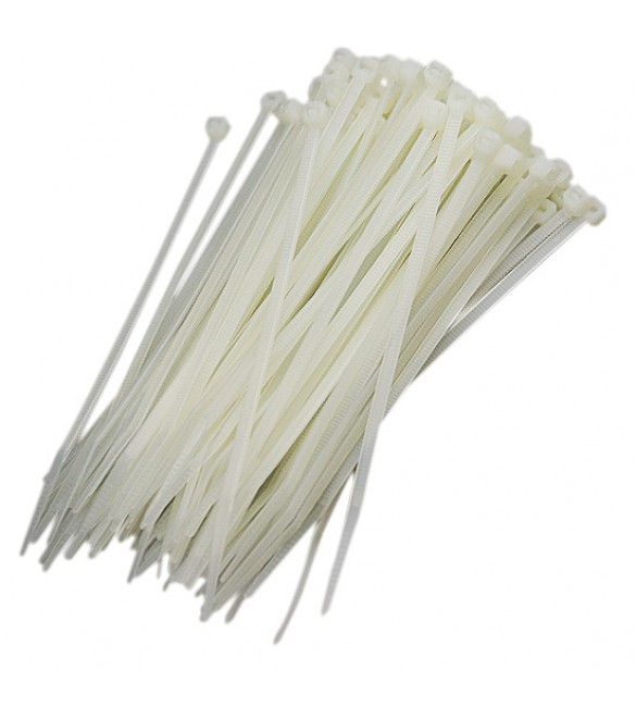 Abraçadeira 10 cm  com 100 unidades Neutra  
